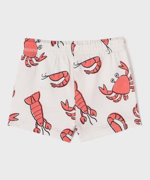 Shorts en coton avec taille ajustable bébé garçon (lot de 2) vue3 - GEMO 4G BEBE - GEMO