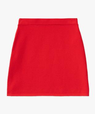 Jupe en maille côtelée femme vue4 - GEMO(FEMME PAP) - GEMO