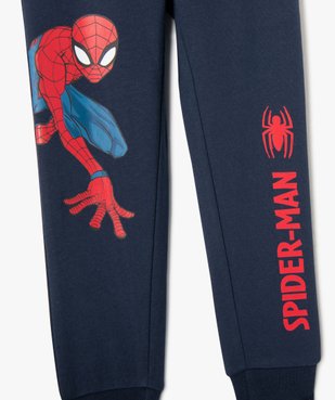 Pantalon de jogging molletonné garçon avec motif - Spiderman vue3 - SPIDERMAN - GEMO