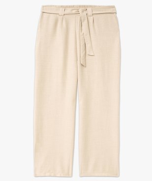 Pantalon fluide coupe large femme grande taille vue4 - GEMO (G TAILLE) - GEMO