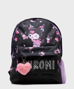Sac à dos en toile à motifs fille - Kuromi vue1 - KUROMI - GEMO