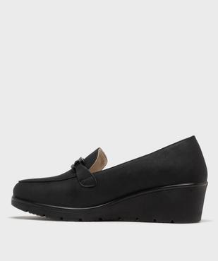 Mocassins confort avec chaine sur le dessus femme vue3 - G'FLEX - GEMO