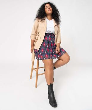 Jupe femme grande taille vue1 - GEMO (G TAILLE) - GEMO