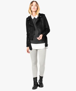 Pull 2 en 1 avec col et bas chemise vue5 - GEMO(FEMME PAP) - GEMO