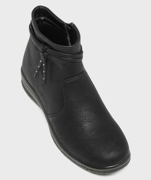 Boots confort à talon compensé femme vue5 - G'FLEX - GEMO