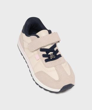 Baskets à scratch multi-matières fille - LuluCastagnette vue5 - LULUCASTAGNETTE - GEMO