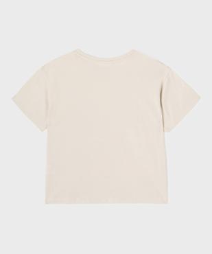 Tee-shirt manches courtes oversize à motif Stitch fille - Disney vue3 - LILO & STITCH - GEMO