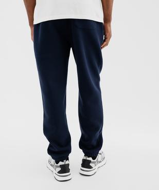 Pantalon de jogging en molleton doux homme vue3 - GEMO 4G HOMME - GEMO