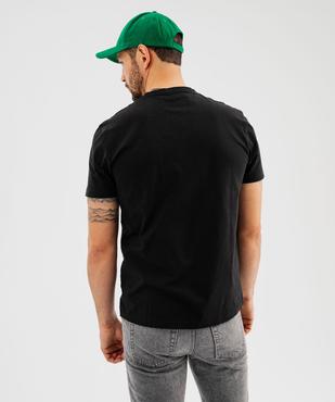 Tee-shirt manches courtes col tunisien homme vue4 - GEMO 4G HOMME - GEMO