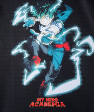 Tee-shirt manches courtes imprimé Izuku Midoriya garçon - My Hero Academia vue2 - MYHERO ACADEMIA - GEMO