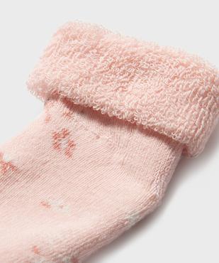 Bottons en coton avec intérieur bouclette bébé (lot de 2) vue2 - GEMO 4G BEBE - GEMO