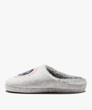 Chaussons garçon en velours doublés sherpa - Camps United vue3 - CAMPS UNITED - GEMO