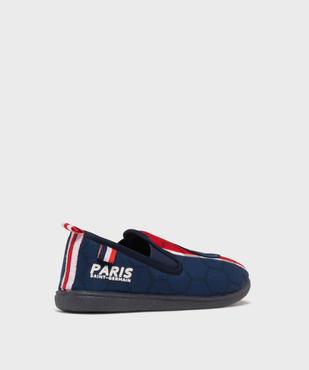 Chaussons forme pantoufles en velours garçon - Paris-Saint-Germain vue4 - PSG - GEMO