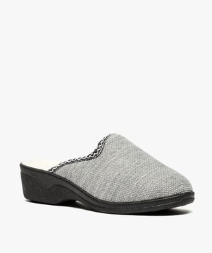 Mules d'intérieur  tricot  vue2 - GEMO(HOMWR FEM) - GEMO