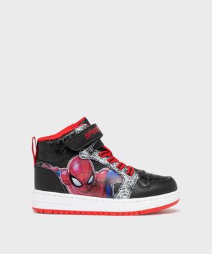 Baskets montantes Spiderman fermeture à scratch garçon - Marvel vue1 - SPIDERMAN - GEMO