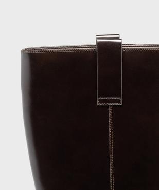 Bottes cavalières à talon haut femme vue6 - FOLLOW ME - GEMO