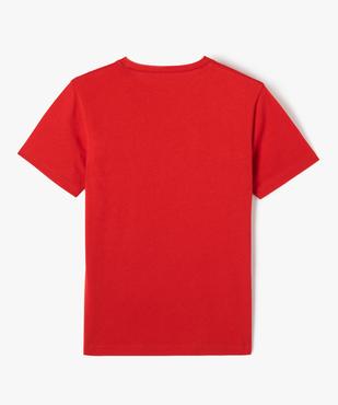 Tee-shirt à manches courtes avec inscription garçon vue3 - PREMIER PRIX BY GEMO - GEMO