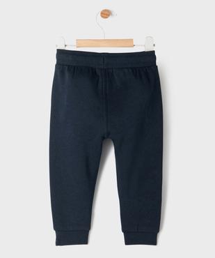 Pantalon de jogging avec ceinture bord-côte bébé garçon vue6 - GEMO 4G BEBE - GEMO