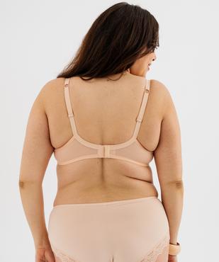Soutien-gorge emboitant à armatures femme grande taille vue2 - GEMO(HOMWR FEM) - GEMO