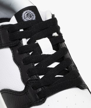 Baskets basses bicolores et grainées femme - Camps United vue6 - CAMPS GEMO FOR GOOD - GEMO