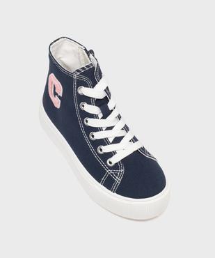 Baskets montantes en toile à semelle plateforme fille - Lovely Wings vue5 - LOVELY WINGS - GEMO