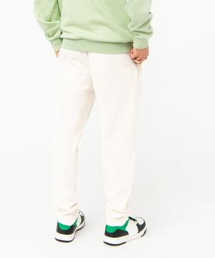 Pantalon en maille jersey à plis homme vue5 - GEMO (HOMME) - GEMO