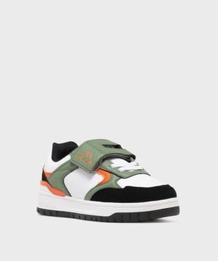 Baskets à scratch Logo Manis 2.0 EV garçon - Kappa vue2 - KAPPA - GEMO