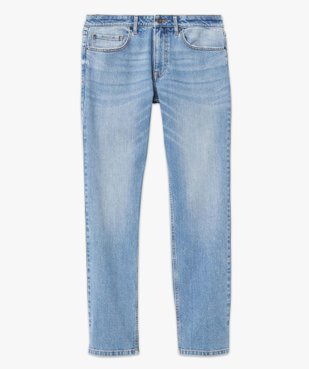 Jean coupe Regular coloris délavé homme vue7 - GEMO 4G HOMME - GEMO