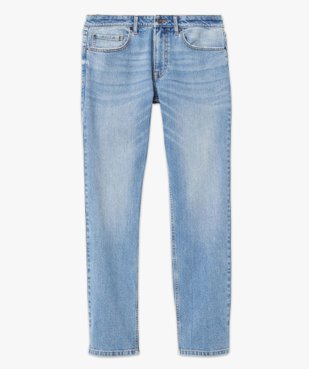 Jean homme coupe regular coloris délavé vue4 - GEMO 4G HOMME - GEMO