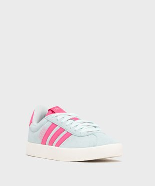 Baskets à lacets VL Court suède femme - Adidas vue2 - ADIDAS - GEMO