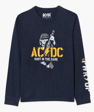 Tee-shirt homme avec motif ACDC à manches longues vue4 - ACDC - GEMO