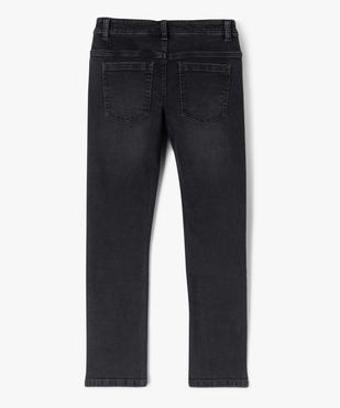 Jean regular en coton stretch à taille ajustable garçon vue4 - GEMO (JUNIOR) - GEMO