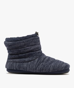 Chaussons bottillons en maille doublés sherpa homme vue1 - GEMO(HOMWR FEM) - GEMO