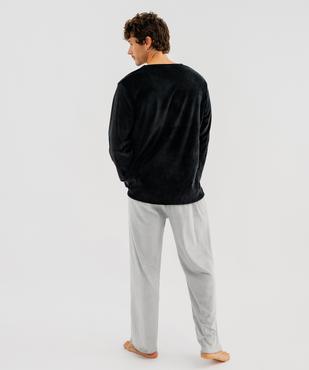 Pyjama en velours homme - Simpsons vue3 - SIMPSONS - GEMO