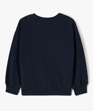 Sweat en molleton doux imprimé garçon vue4 - GEMO (ENFANT) - GEMO