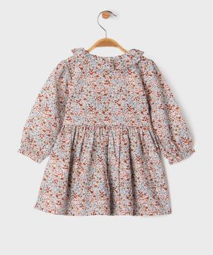 Robe à motifs fleuris bébé fille - LuluCastagnette vue3 - LULUCASTAGNETTE - GEMO