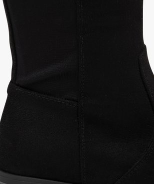 Bottes femme unies à tige souple et élastique  vue6 - VALENTINA BALDA - GEMO