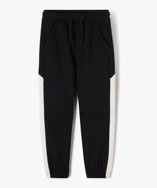Jogging garçon avec bandes latérales vue2 - GEMO (ENFANT) - GEMO