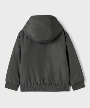 Blouson à capuche finement matelassé garçon vue3 - GEMO 4G GARCON - GEMO