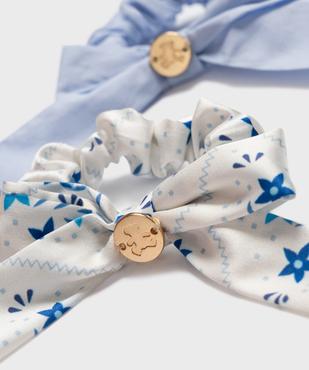 Chouchous pour les cheveux cérémonie fille (lot de 2) - LuluCastagnette vue2 - LULU CASTAGNETT - GEMO