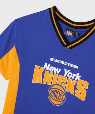 Tee-shirt manches courtes imprimé Knicks garçon - NBA vue2 - NBA - GEMO