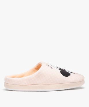 Chaussons femme mules plates Minnie - Disney vue1 - MINNIE - GEMO