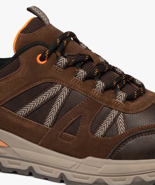 Baskets basses à lacets homme - 5 Miles vue7 - 5 MILES GEMO FOR GOOD - GEMO