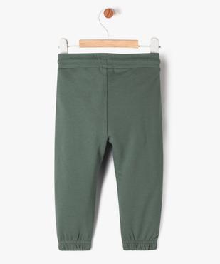 Pantalon de jogging léger bébé garçon vue3 - PREMIER PRIX BY GEMO - GEMO