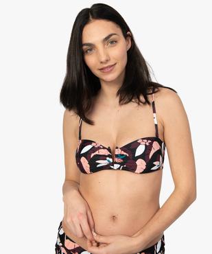 Haut de maillot de bain femme à bretelles multipositions vue1 - GEMO (PLAGE) - GEMO