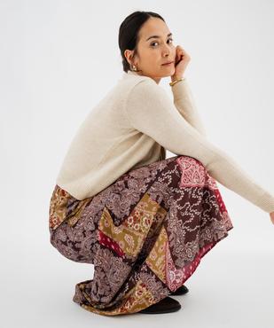 Gilet col lavallière femme vue3 - GEMO(FEMME PAP) - GEMO