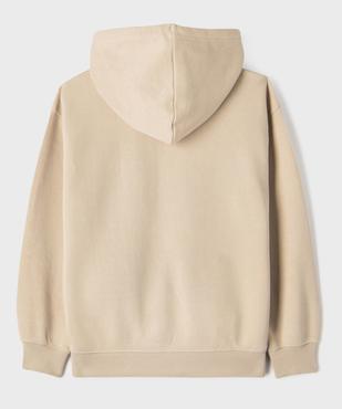 Sweat à capuche avec inscription poitrine fille - UCLA vue3 - UCLA - GEMO
