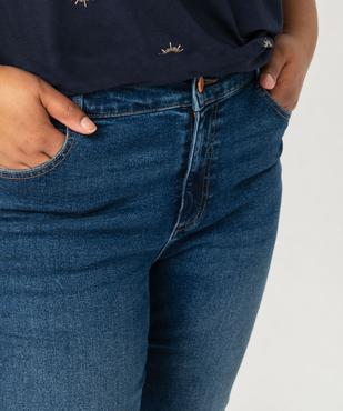 Jean slim stretch taille normale femme grande taille vue2 - GEMO 4G GT - GEMO