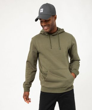 Sweat à capuche intérieur molletonné homme vue2 - GEMO 4G HOMME - GEMO