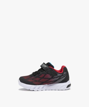 Baskets garçon multicolores à semelle lumineuse - Skechers vue3 - SKECHERS - GEMO